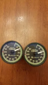 BEECHCRAFT PERCENT TORQUE  INDICATOR P/N 101-384186-3